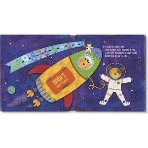 1-2-3 Blast Off With Me Personalized Board Book | Books Books Books