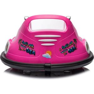 12V Freddo Bumper Car 1 Seater Ride On For Kids (Pink) | Ride-Ons Outdoor Pink