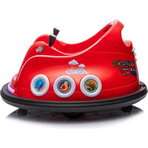 12V Freddo Bumper Car 1 Seater Ride On For Kids (Red) | Ride-Ons Outdoor Red