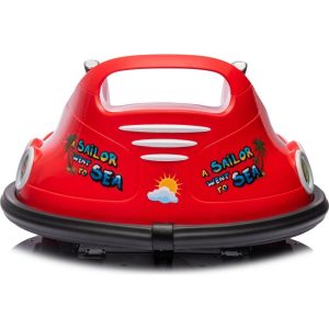 12V Freddo Bumper Car 1 Seater Ride On For Kids (Red) | Ride-Ons Outdoor Red