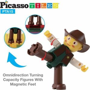 15 Piece Character Figure Set | Toy Figures & Playsets Imaginative Learning Multi