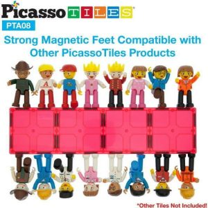 16 Piece Character Figure Set | Toy Figures & Playsets Imaginative Learning Multi