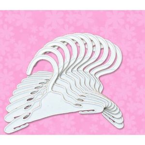 18” Doll 7 1/2" Plastic Display Hangers, White | Dolls & Doll Accessories Dolls & Doll Accessories Dolls & Doll Accessories