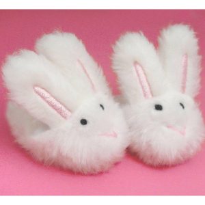 18” Doll Bunny Slippers, White | Dolls & Doll Accessories Dolls & Doll Accessories Dolls & Doll Accessories