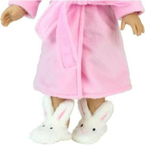 18” Doll Bunny Slippers, White | Dolls & Doll Accessories Dolls & Doll Accessories Dolls & Doll Accessories