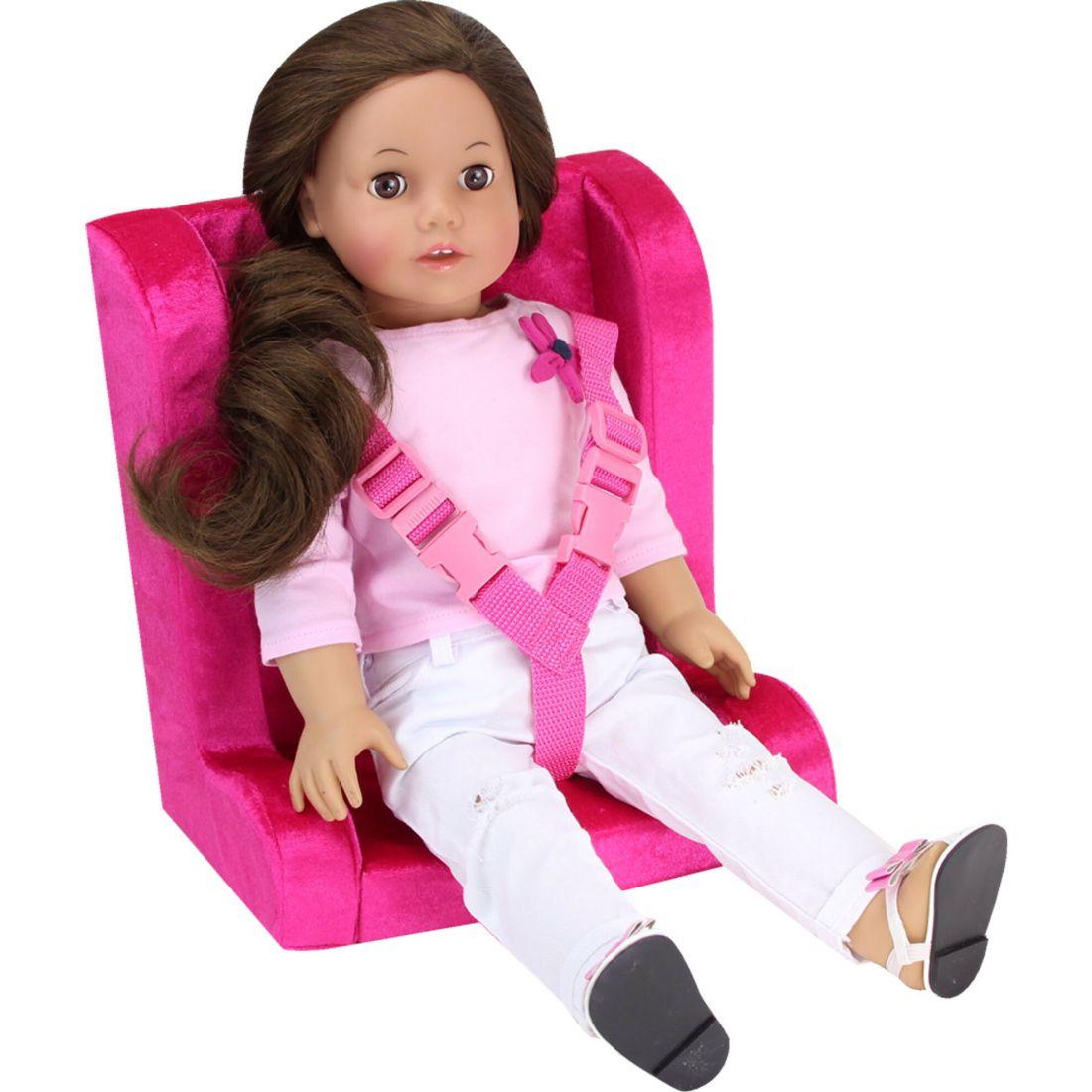 18" Doll Car Seat, Hot Pink | Dolls & Doll Accessories Dolls & Doll Accessories Dolls & Doll Accessories