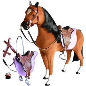 18” Doll Fabric Horse, Tan | Dolls & Doll Accessories Dolls & Doll Accessories Dolls & Doll Accessories