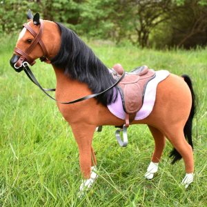 18” Doll Fabric Horse, Tan | Dolls & Doll Accessories Dolls & Doll Accessories Dolls & Doll Accessories