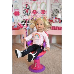 18” Doll Hair Salon Set, Pink | Dolls & Doll Accessories Dolls & Doll Accessories Dolls & Doll Accessories