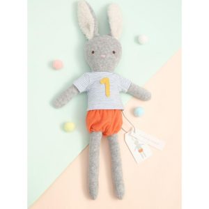 1St Year Birthday Medium Bunny Doll | Plush Baby & Toddler Multi