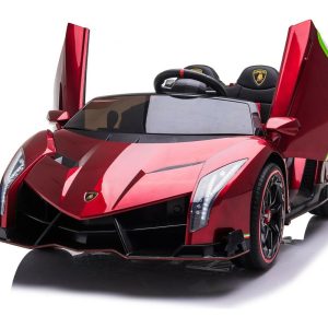 24V 4X4 Lamborghini Veneno 2 Seater Ride On Car Red | Ride-Ons Outdoor Ride-Ons