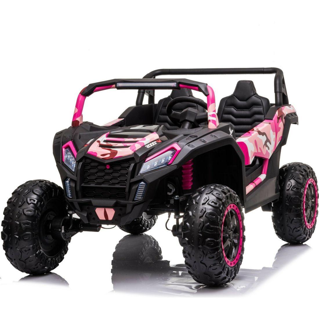 24V 4X4Dune Buggy 2 Seater Ride On Pink | Ride-Ons Outdoor Ride-Ons