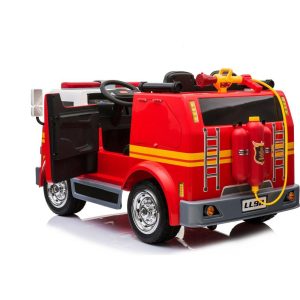 24V Freddo Fire Truck 2-Seater Ride On | Ride-Ons Outdoor Red