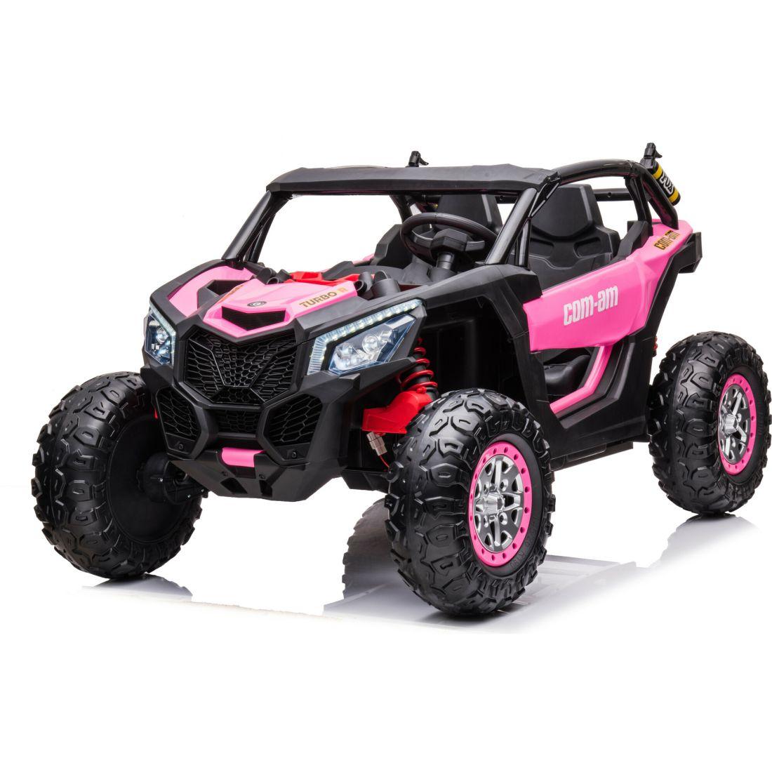 24Vnew Utv 2 Seater Ride On Pink | Yard & Lawn Games Outdoor Ride-Ons