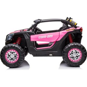 24Vnew Utv 2 Seater Ride On Pink | Yard & Lawn Games Outdoor Ride-Ons