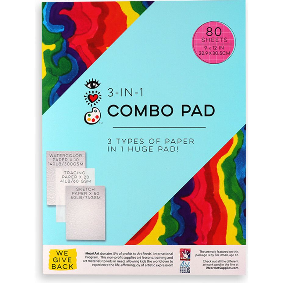 3-In-1 Combo Pad | Arts & Crafts Arts & Crafts Arts & Crafts