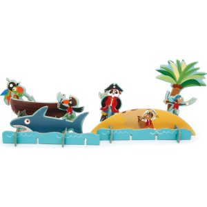 3D Play Puzzles Pirates | Puzzles Imaginative Learning Multi