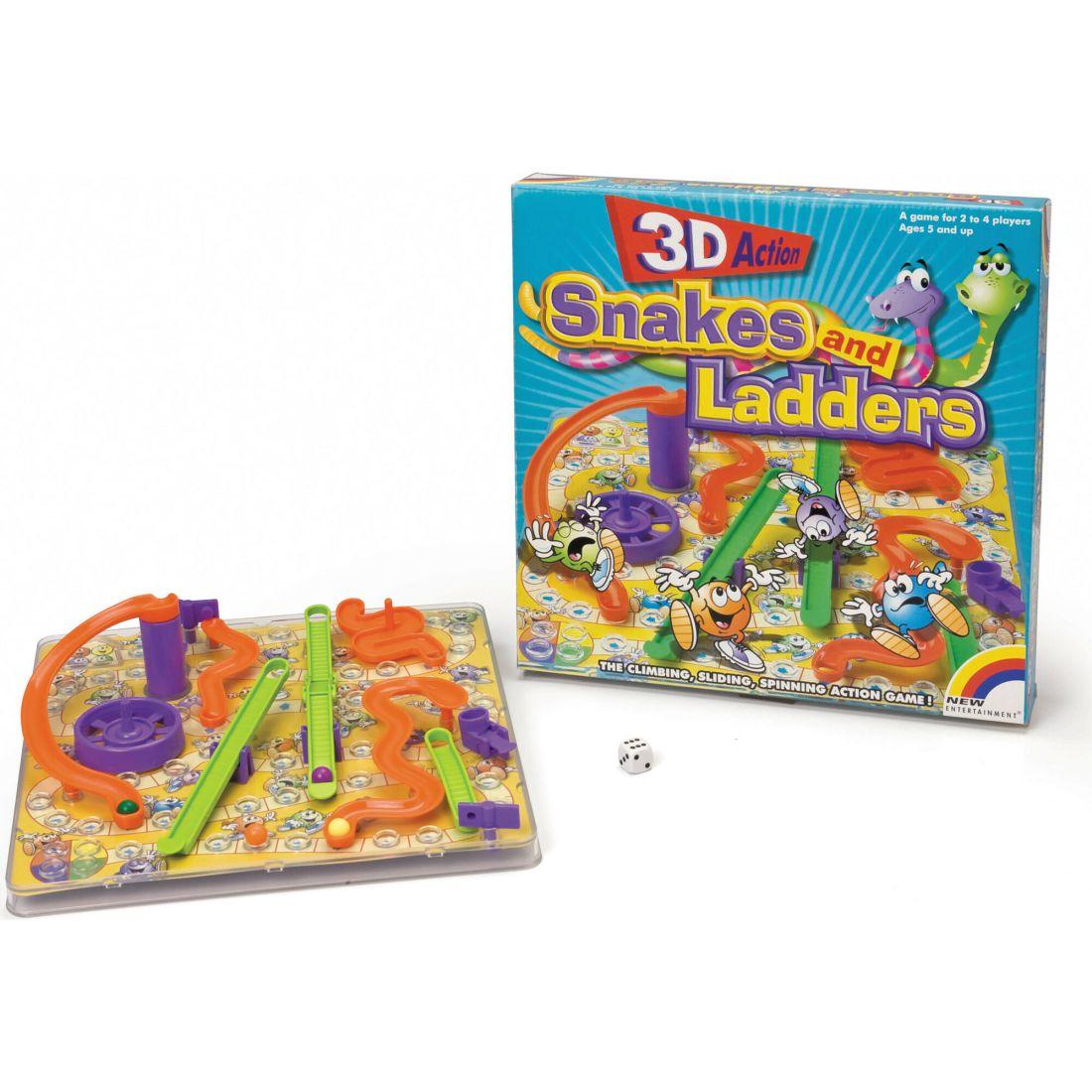 3D Snakes & Ladders | Games Games Games