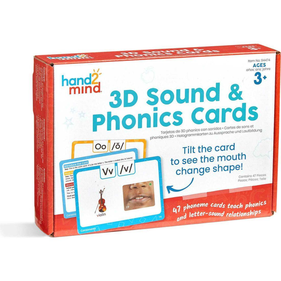 3D Sound And Phonics Teaching Cards | Educational Toys Educational Toys Educational Toys