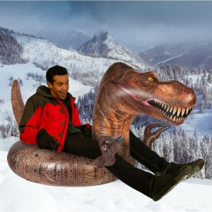 42" T-Rex Snow Tube | Yard & Lawn Games Outdoor Brown