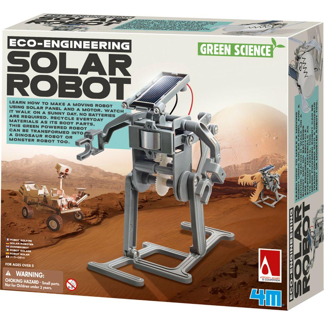 4M Green Science Solar Robot Kit | STEM Toys Kids Multi