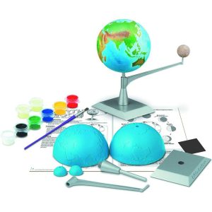 4M Kidzlabs Earth And Moon Model Kit | STEM Toys Kids Multi