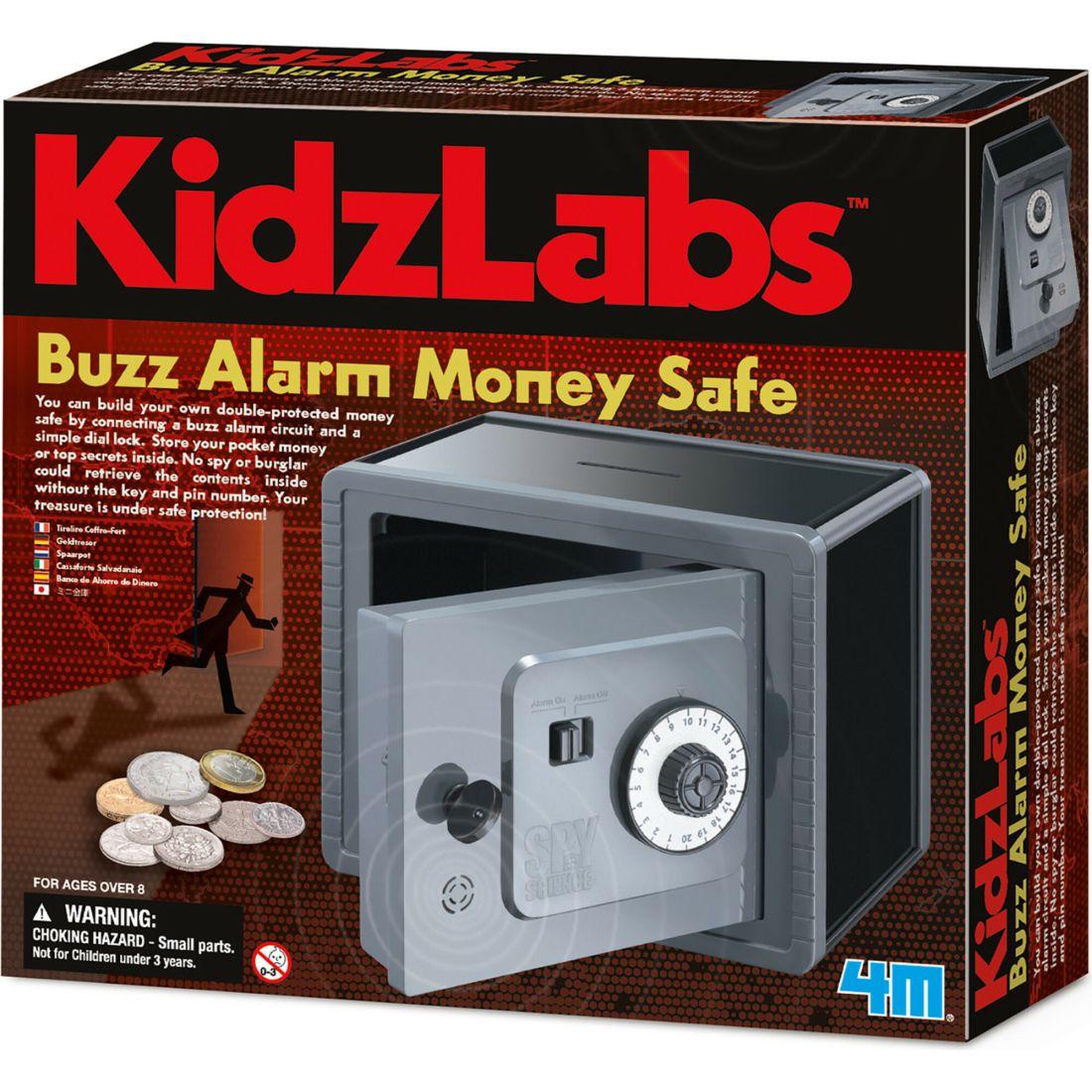 4M Spy Science Build Your Own Money Safe Kit | STEM Toys Kids Multi