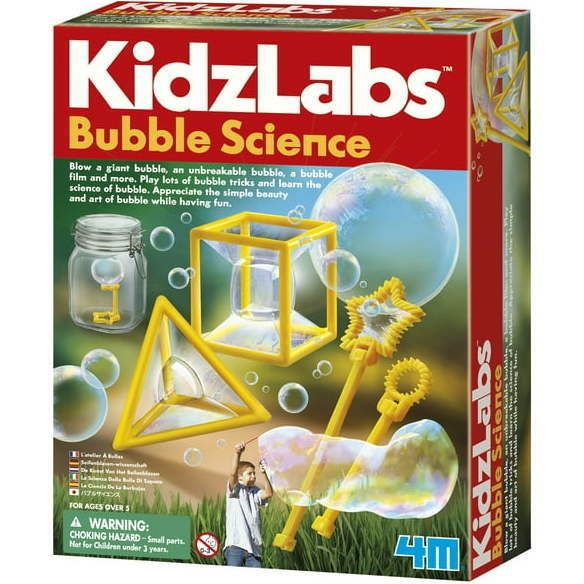 4M Toysmith: Bubble Science, Bubble Making Science Kit Stem Toy | STEM Toys Kids Multi