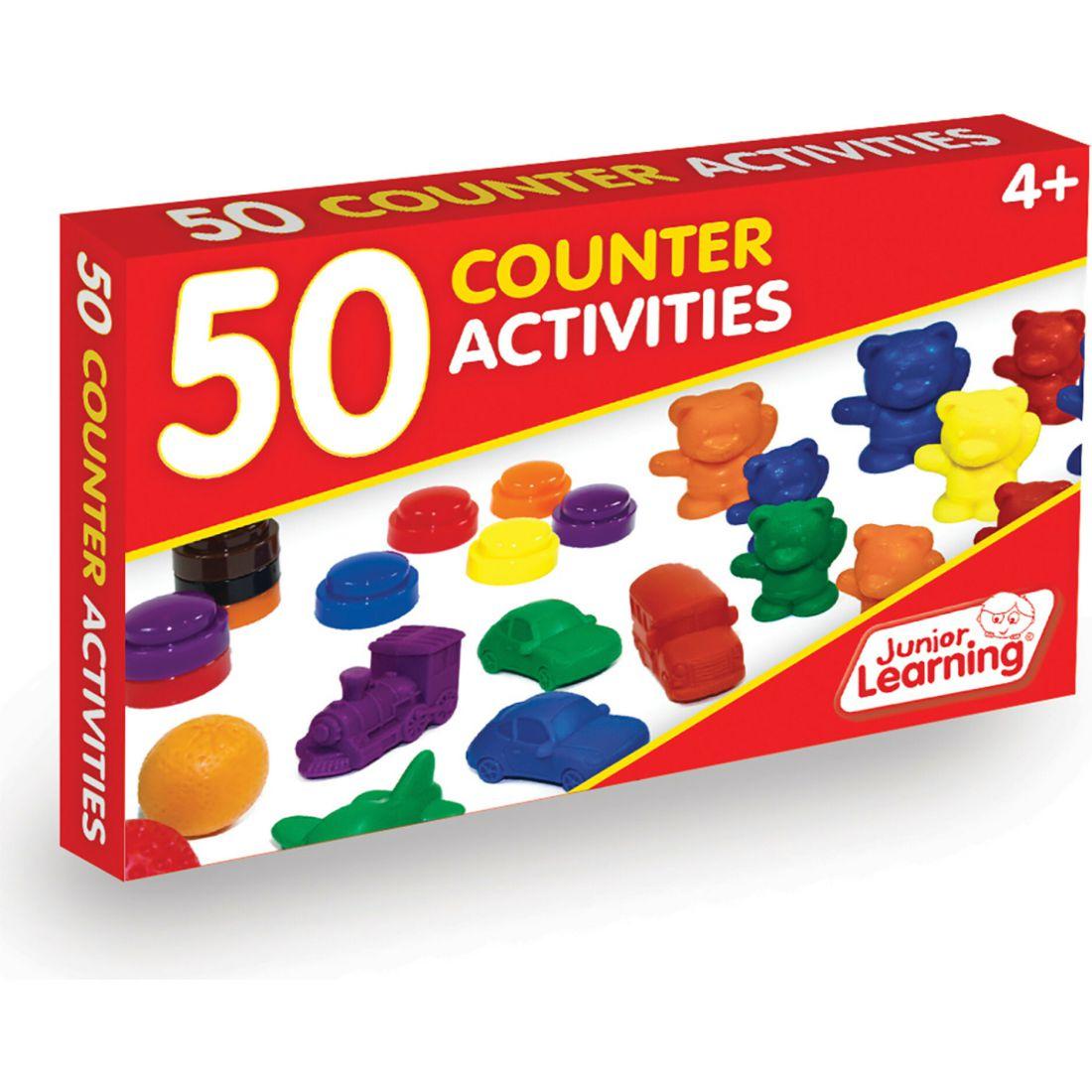 50 Counter Activities, Kindergarten Grade 1 Learning | Educational Toys Educational Toys Educational Toys