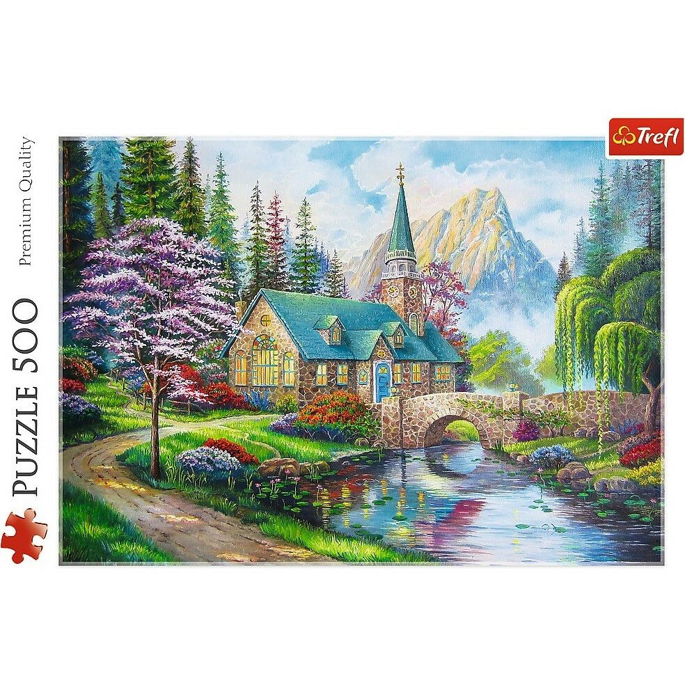 500 Piece Jigsaw Puzzle, Woodland Seclusion | Puzzles Imaginative Learning Puzzles