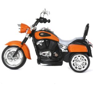 6Vchopper Style Ride On Trike Orange | Yard & Lawn Games Outdoor Ride-Ons