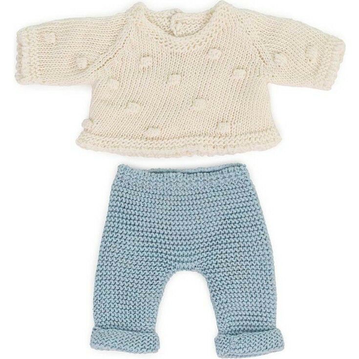 8¼" Knitted Doll Outfit, Sweater & Trousers | Dolls & Doll Accessories Dolls & Doll Accessories Dolls & Doll Accessories