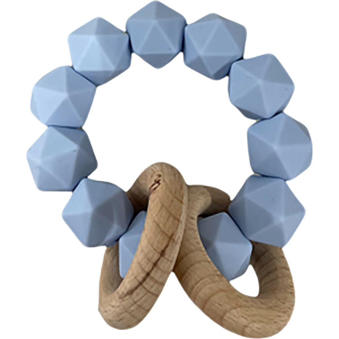 Abby Rattle, Baby Blue | Teethers & Rattles Baby & Toddler Blue