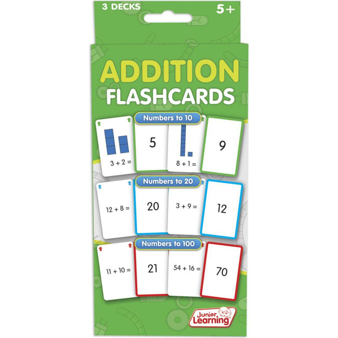 Addition Flashcards For Ages 5-6 | STEM Toys Kids Multi