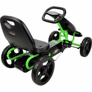 Air Jet Pedal Go Kart Ride On – Green | Ride-Ons Outdoor Multi