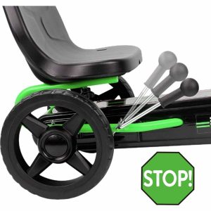 Air Jet Pedal Go Kart Ride On – Green | Ride-Ons Outdoor Multi