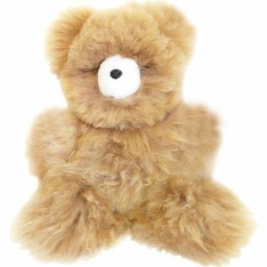 Alpaca Stuffed Bear, 6" | Plush Kids Beige