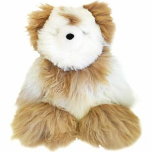 Alpaca Stuffed Bear, 6" | Plush Kids Beige