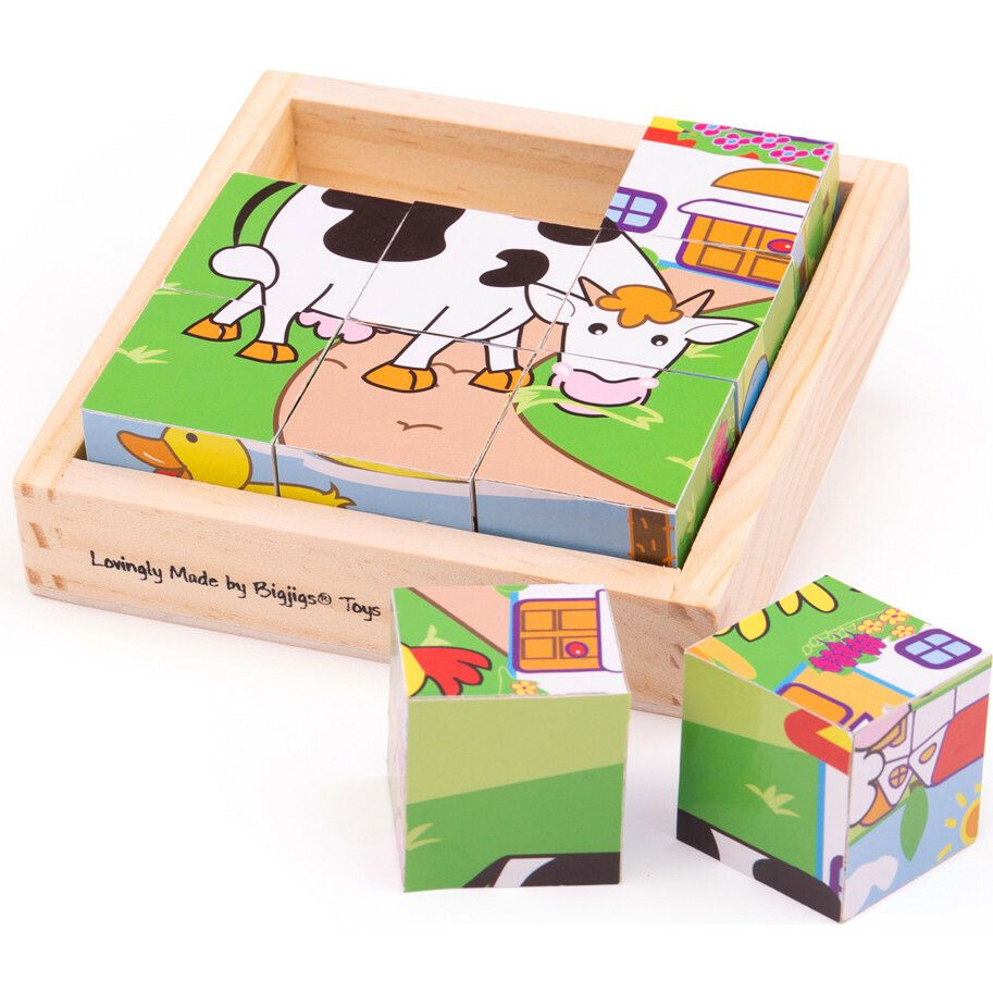 Animal Cube Puzzle | Puzzles Imaginative Learning Multi