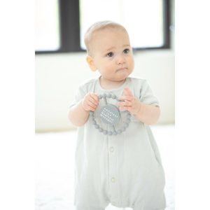 Assistant To The Manager Happy Teether, Grey | Teethers & Rattles Baby & Toddler Grey