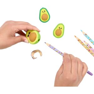 Avocado Love Erasers & Sharpener | Arts & Crafts Arts & Crafts Arts & Crafts