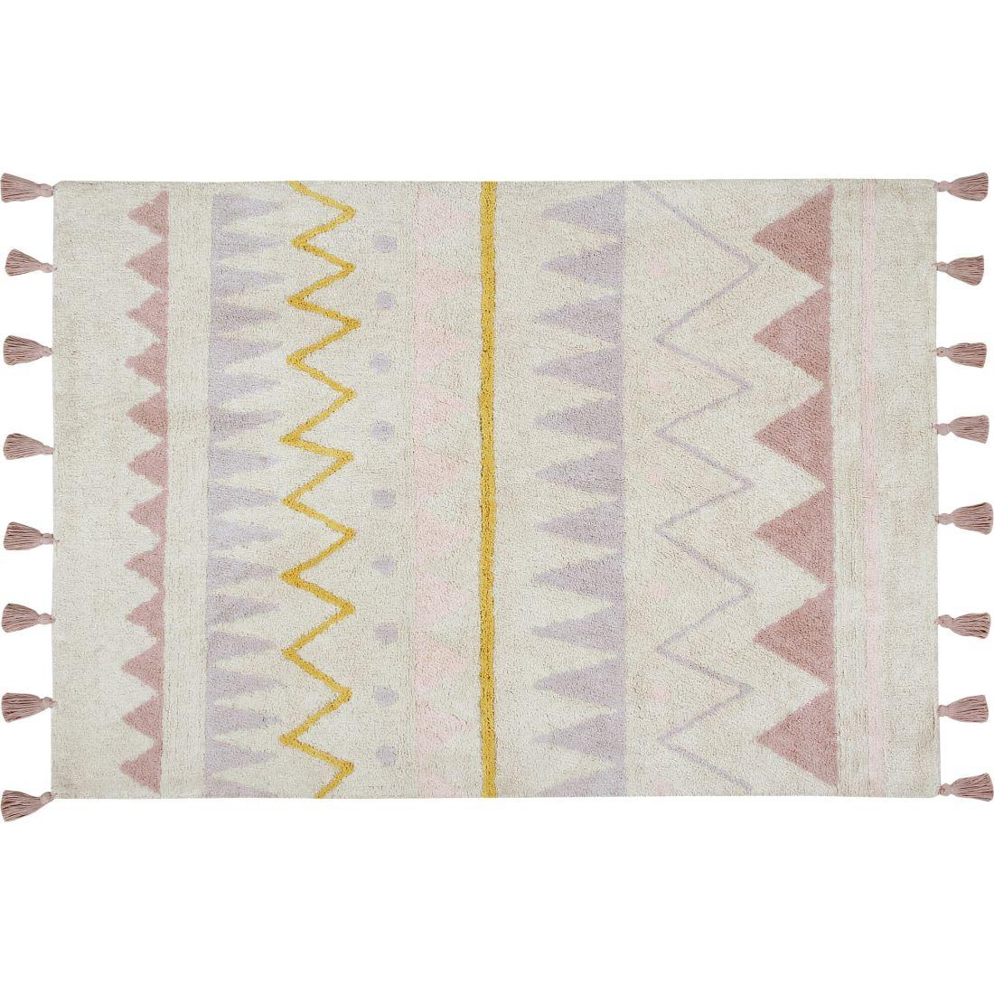 Azteca Washable Rug, Natural/Vintage Nude | Activity Rugs Activity Rugs Activity Rugs