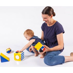 Baby Bauhaus, 4 Soft Objects | Activity Gyms & Playmats Activity Gyms & Playmats Activity Gyms & Playmats