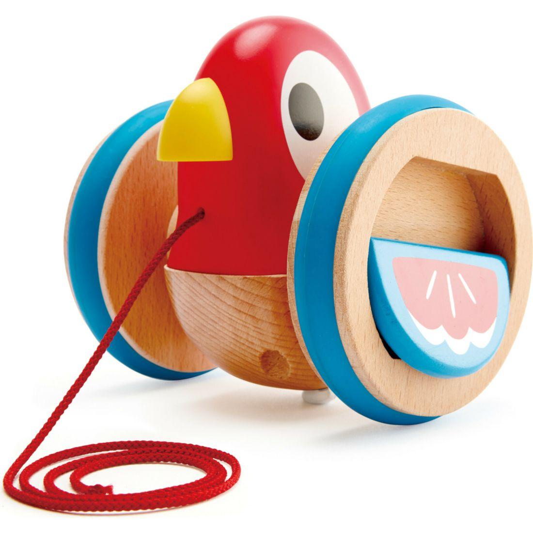 Baby Bird Pull-Along Wooden Toddler Toy, Ages 12 Mo+ | Push & Pull Baby & Toddler Multi