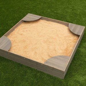 Backyard Sandbox, Gray | Yard & Lawn Games Outdoor Grey