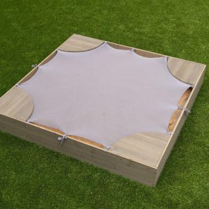 Backyard Sandbox, Gray | Yard & Lawn Games Outdoor Grey