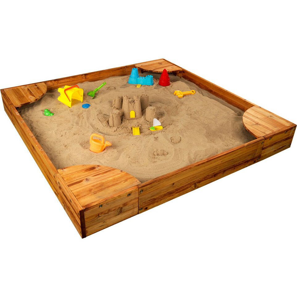 Backyard Sandbox, Honey | Yard & Lawn Games Outdoor Tan