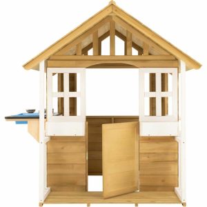 Bakewell Wooden Playhouse | Play Tents & Playhouses Imaginative Learning Play Tents & Playhouses