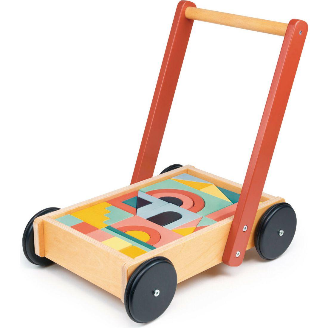 Bambino Block Trolley | Push & Pull Baby & Toddler Push & Pull