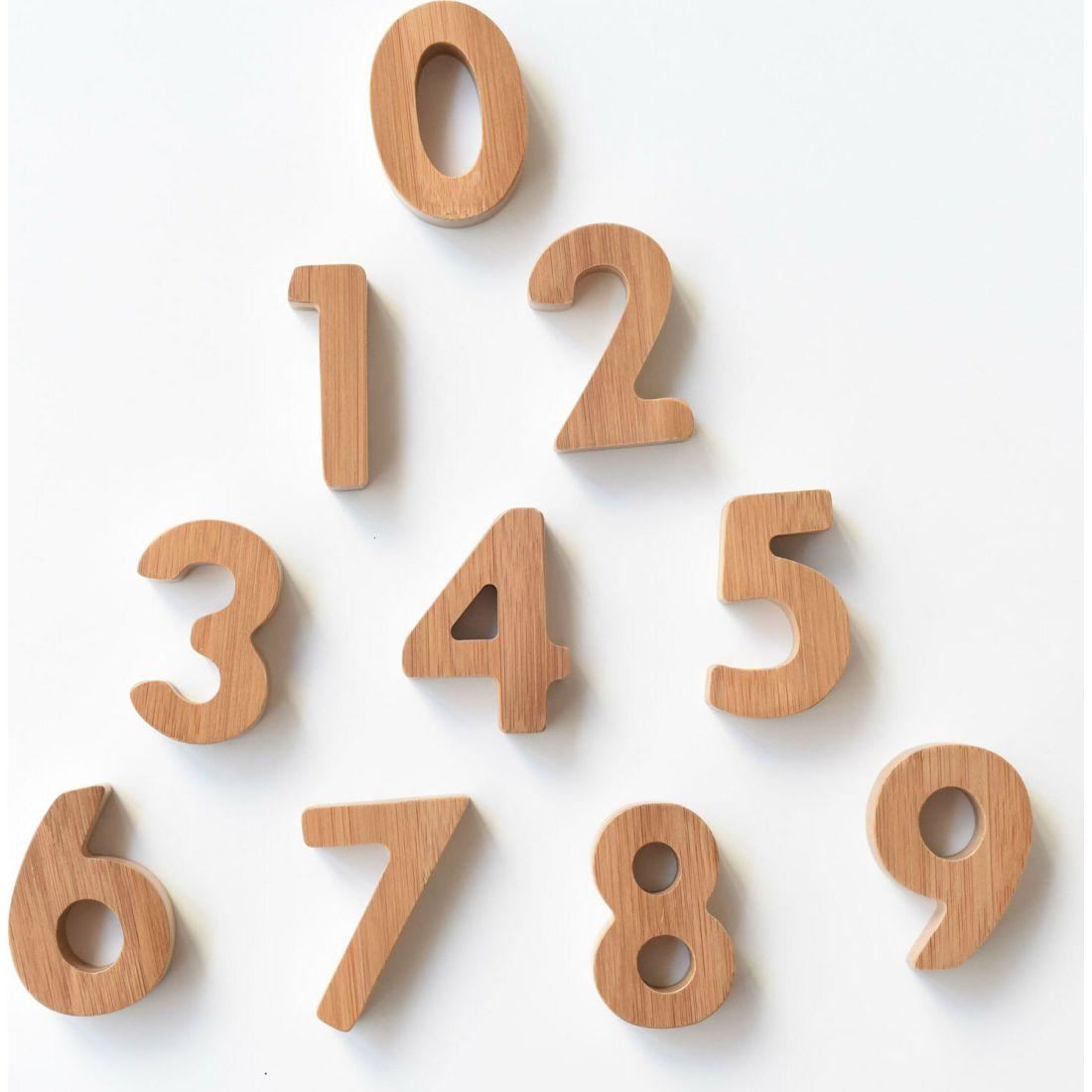 Bamboo Numbers | Blocks, Sorters & Stackers Baby & Toddler Blocks, Sorters & Stackers